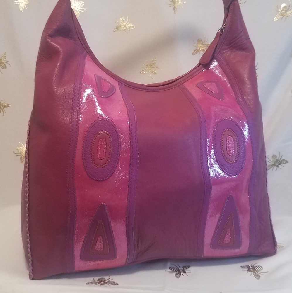 CARLOS FALCHI LEATHER PURSE